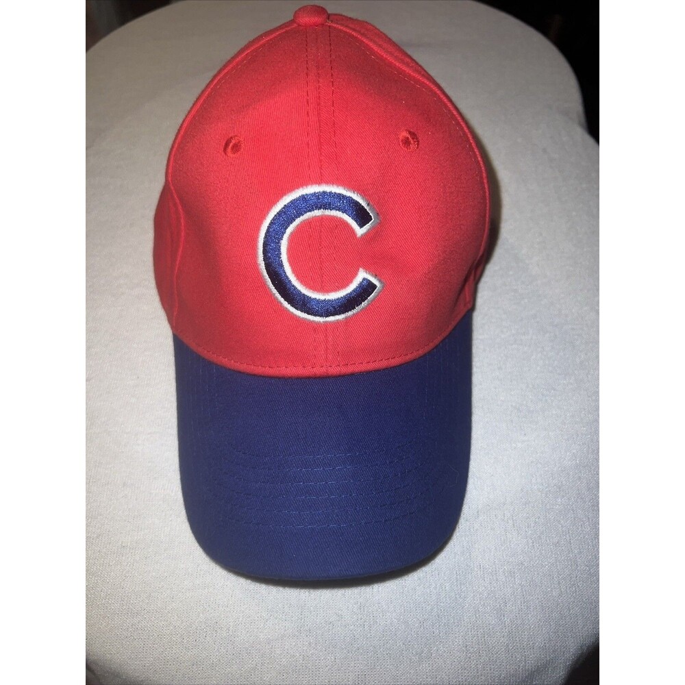 Cap Hat Chicago Cubs Comcast Kick10 Embroidered MLB ball Trucker Adjustable RED